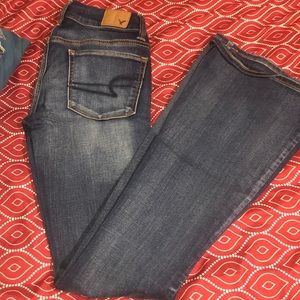 American eagle flare jeans